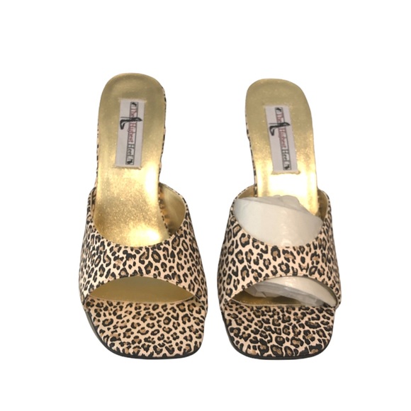 New The Highest Heel Leopard Print Sandals - Picture 3 of 10
